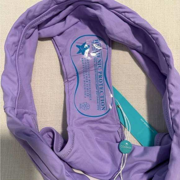 NWT Melissa Odabash Womens Brussels Bikini Bottom Purple Lavender Sz 4 - Picture 10 of 10